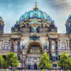 Fachada de la famosa catedral de Berlín