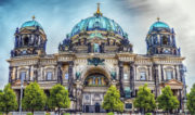 Fachada de la famosa catedral de Berlín